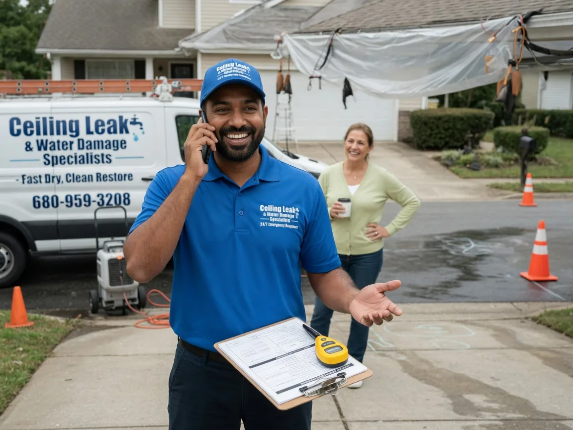 Ceiling Leak Cleanup South Otselic, NY FAQs